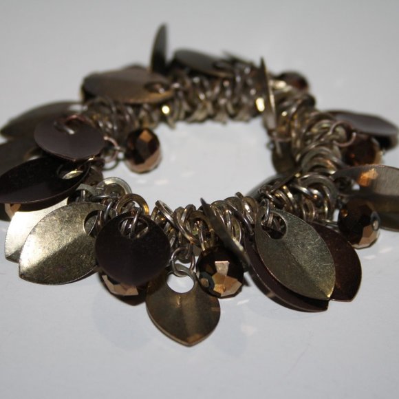 Vintagejelyfish Jewelry Beautiful Fun Silver And Bronze Gold Rose